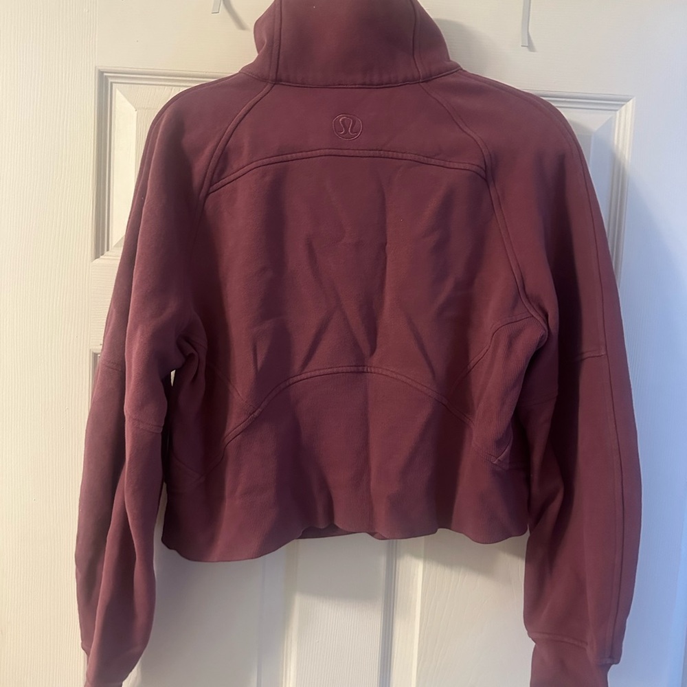XS/S Lululemon Scuba Oversized Funnel Neck Half-Zip - Picture 3 of 5